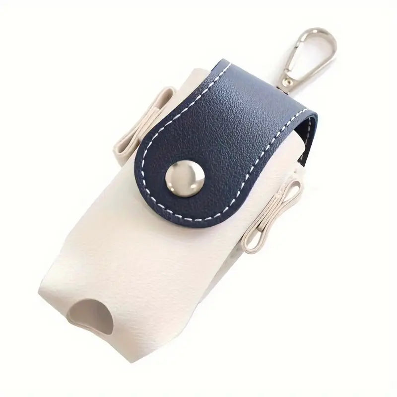 LEATHER GOLF BALL HOLDER