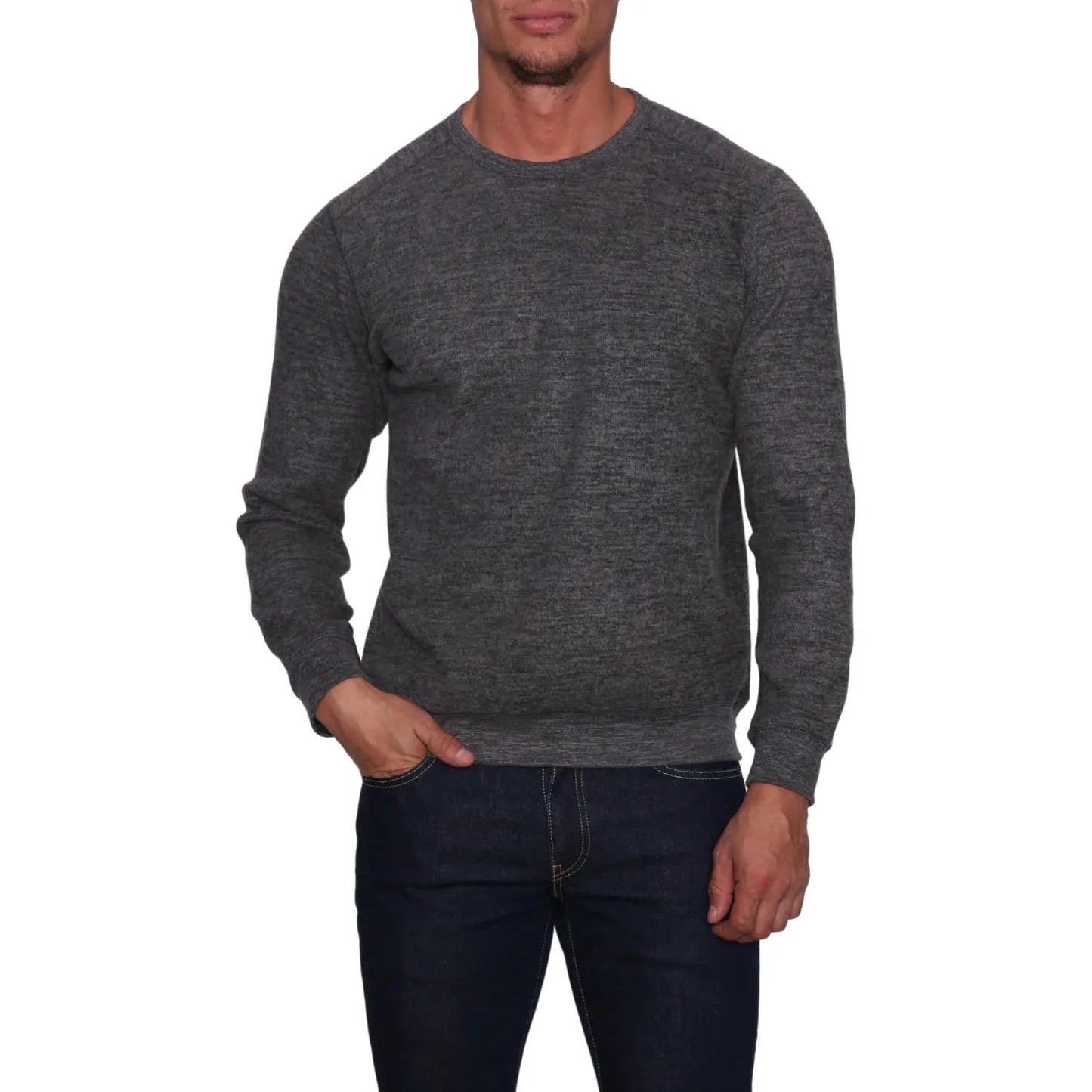 COZY CREW NECK SWEATER - Grip On Golf & Pickleball Zone