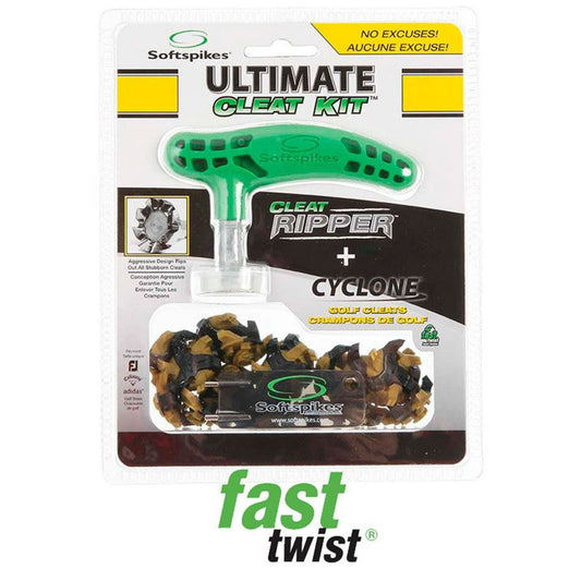 CYCLONE BLK/GLD ULTIMATE CLEAT KIT - Grip On Golf & Pickleball Zone