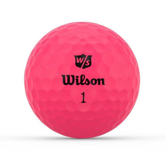DUO OPTIX GOLF BALLS - PINK - Grip On Golf & Pickleball Zone