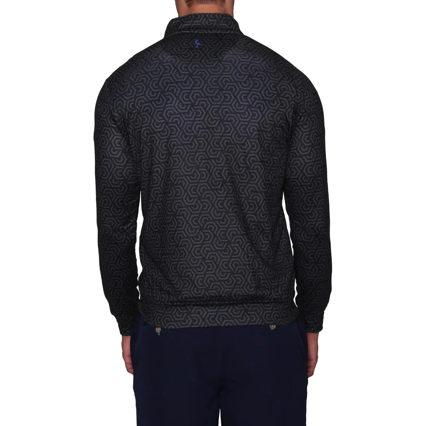 GEO PRINTED PERFORMANCE Q-ZIP - Grip On Golf & Pickleball Zone