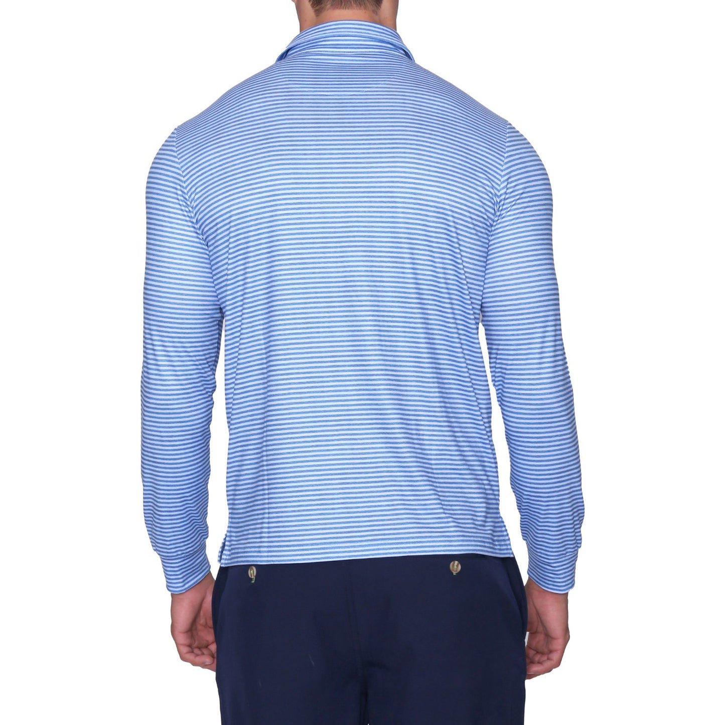 LONG SLEEVE SUPER SOFT PRINTED POLO - Grip On Golf & Pickleball Zone