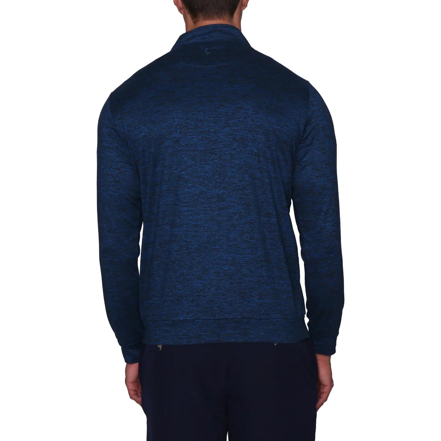 MELANGE LONG SLEEVE Q-ZIP - Grip On Golf & Pickleball Zone