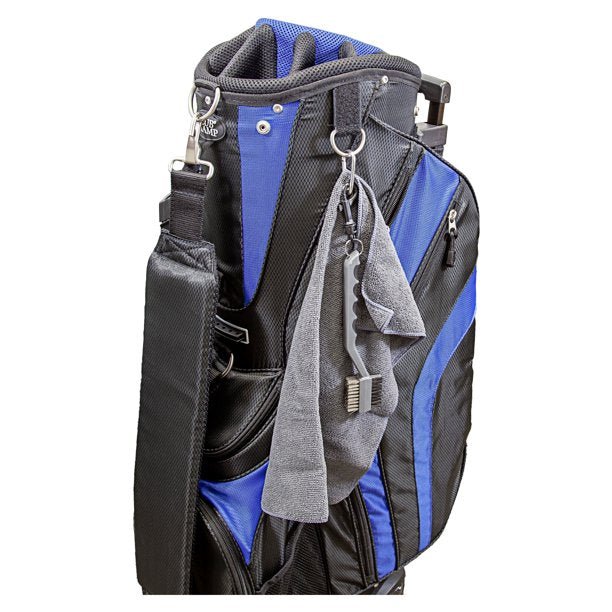 MICROFIBER GOLF TOWEL & CLUB BRUSH - Grip On Golf & Pickleball Zone