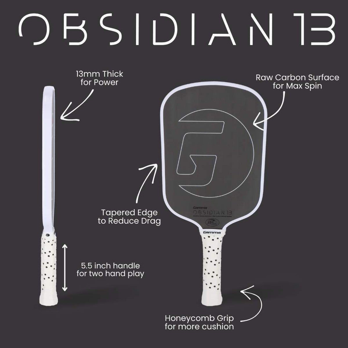 OBSIDIAN - Grip On Golf & Pickleball Zone