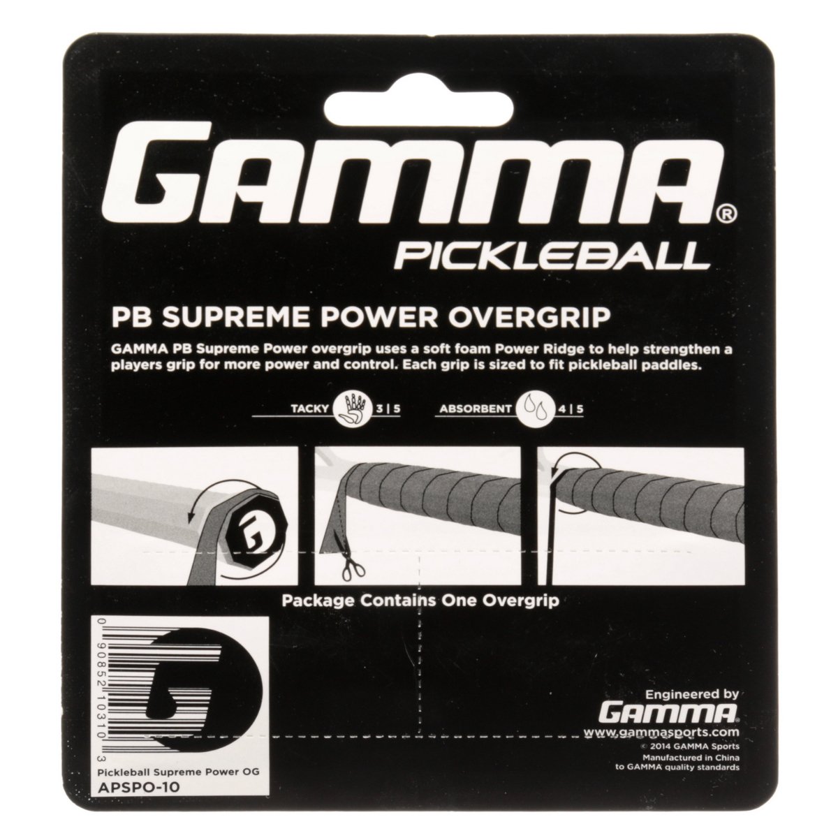 PB SUPREME POWER OVERGRIP - Grip On Golf & Pickleball Zone