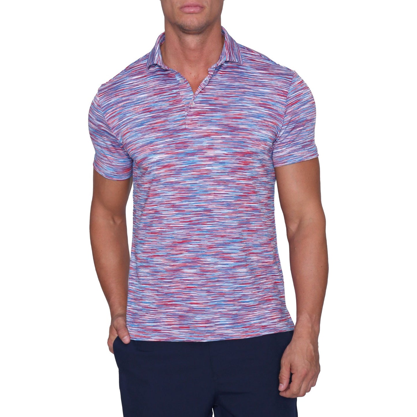 PERFORMANCE POLO - SPACE DYED - Grip On Golf & Pickleball Zone