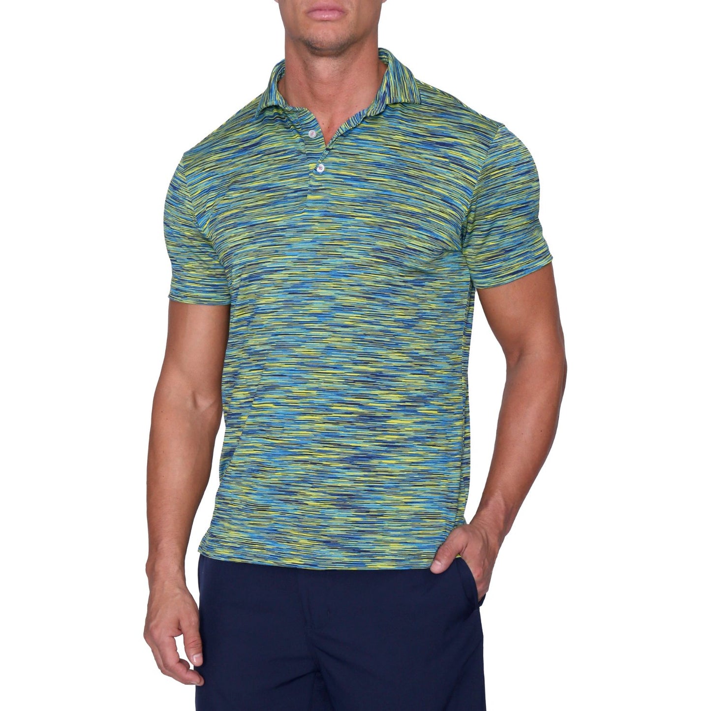 PERFORMANCE POLO - SPACE DYED - Grip On Golf & Pickleball Zone