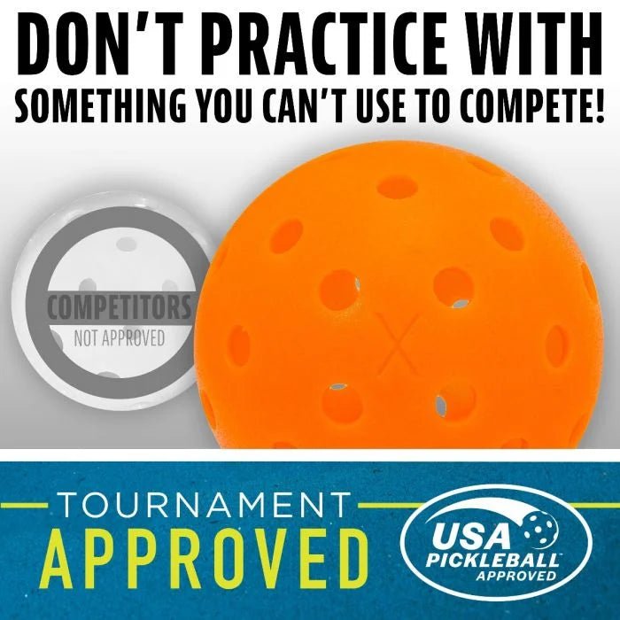 PICKLEBALLS - X-40 OUTDOOR - 100 PACK - Grip On Golf & Pickleball Zone