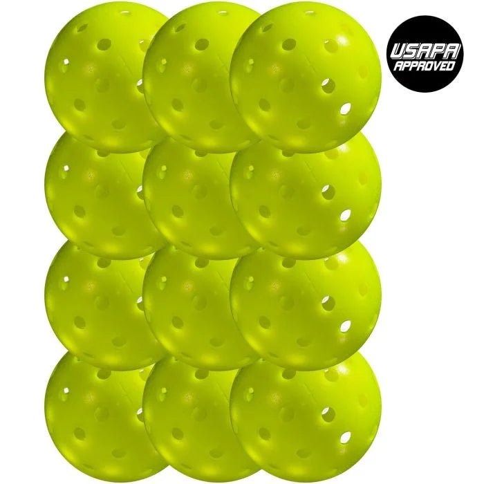 PICKLEBALLS - X-40 OUTDOOR - 12 PACK - Grip On Golf & Pickleball Zone