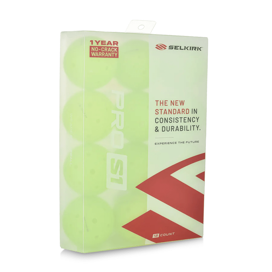 PRO S1 PICKLEBALLS - 12 PACK - Grip On Golf & Pickleball Zone