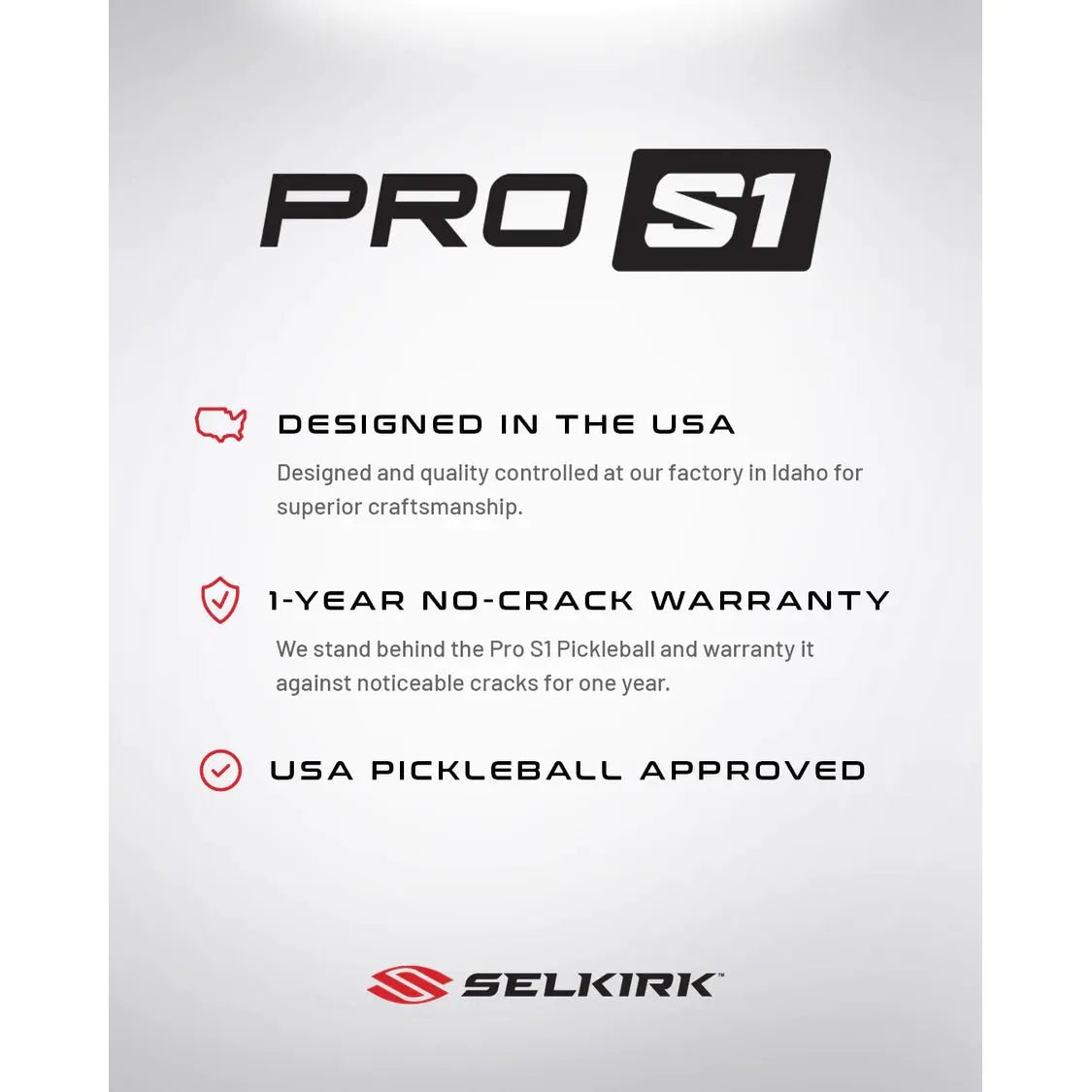 PRO S1 PICKLEBALLS - 12 PACK - Grip On Golf & Pickleball Zone
