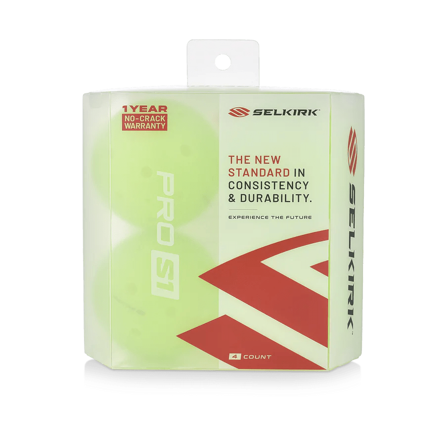 PRO S1 PICKLEBALLS - 4 PACK - Grip On Golf & Pickleball Zone