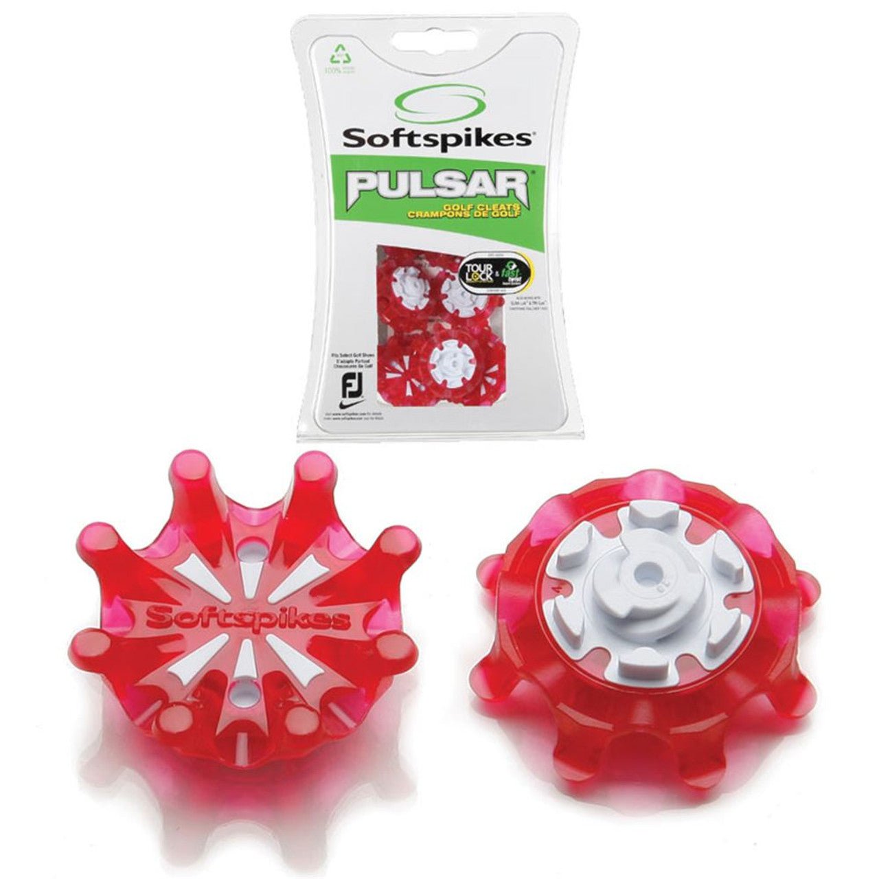 PULSAR COLORS - FAST TWIST/ TOUR LOCK CLEATS - Grip On Golf & Pickleball Zone