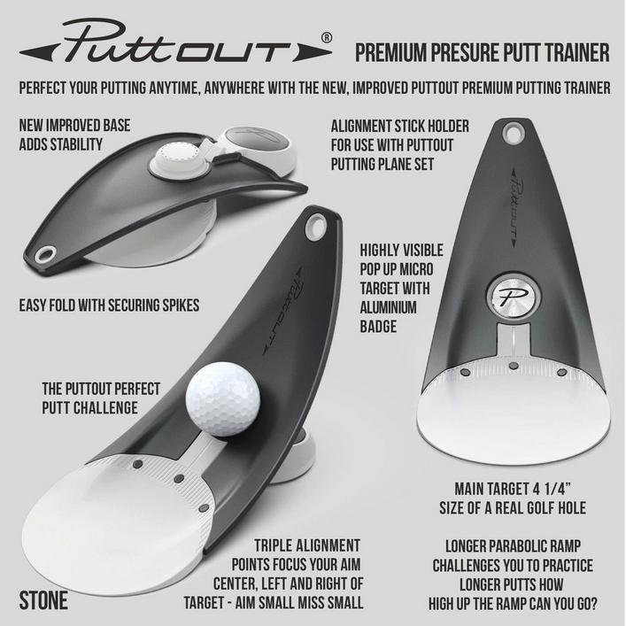 PUTTOUT PRESSURE PUTT TRAINER - Grip On Golf & Pickleball Zone