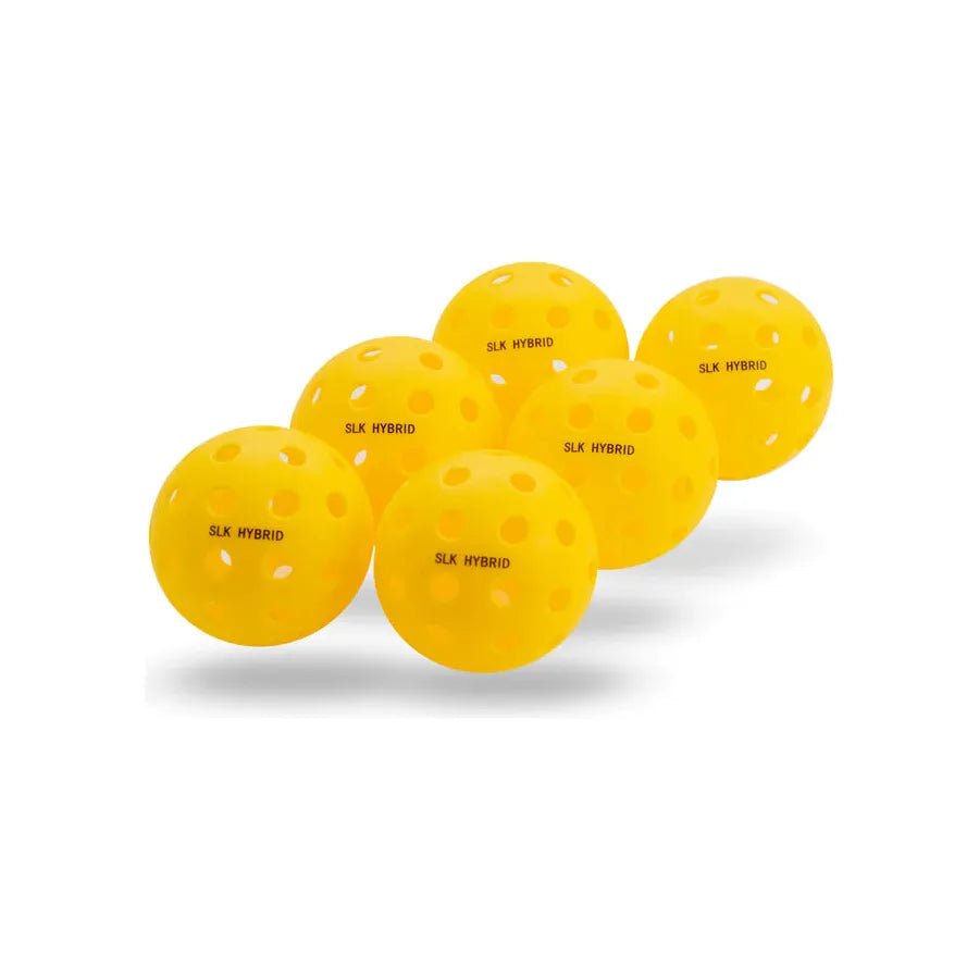 SLK HYBRID INDOOR/OUTDOOR BALLS - 6 PACK - Grip On Golf & Pickleball Zone