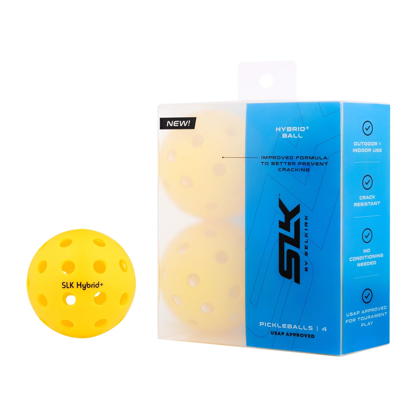 SLK HYBRID+ PICKLEBALLS - Grip On Golf & Pickleball Zone