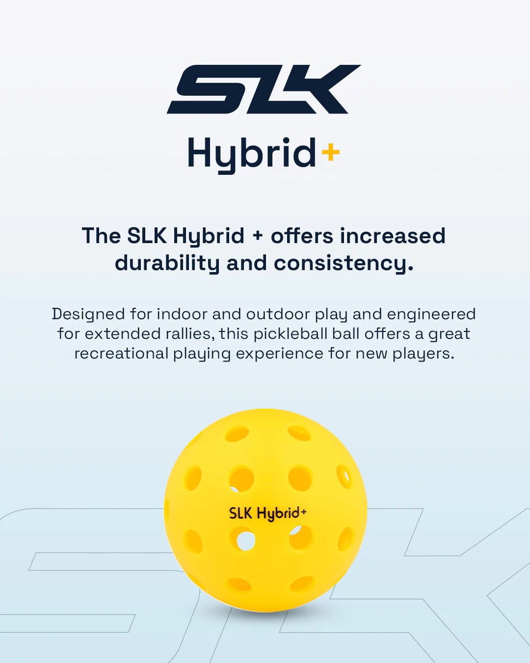 SLK HYBRID+ PICKLEBALLS - Grip On Golf & Pickleball Zone