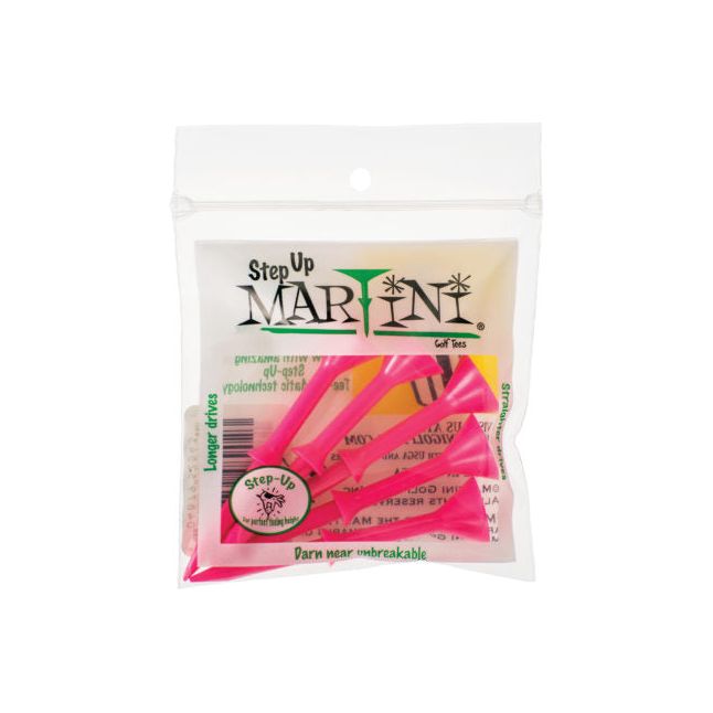 STEP UP MARTINI TEES - 3 1/3" - Grip On Golf & Pickleball Zone