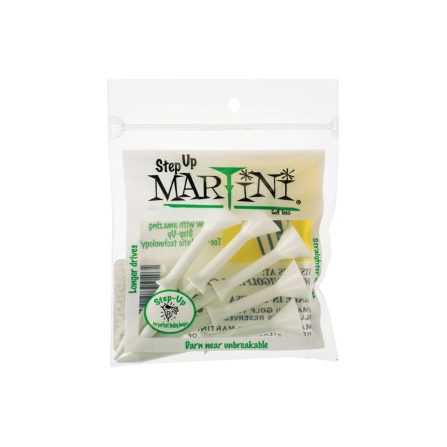 STEP UP MARTINI TEES - 3 1/3" - Grip On Golf & Pickleball Zone