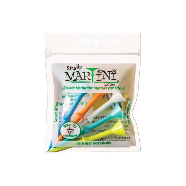 STEP UP MARTINI TEES - 3 1/3" - Grip On Golf & Pickleball Zone