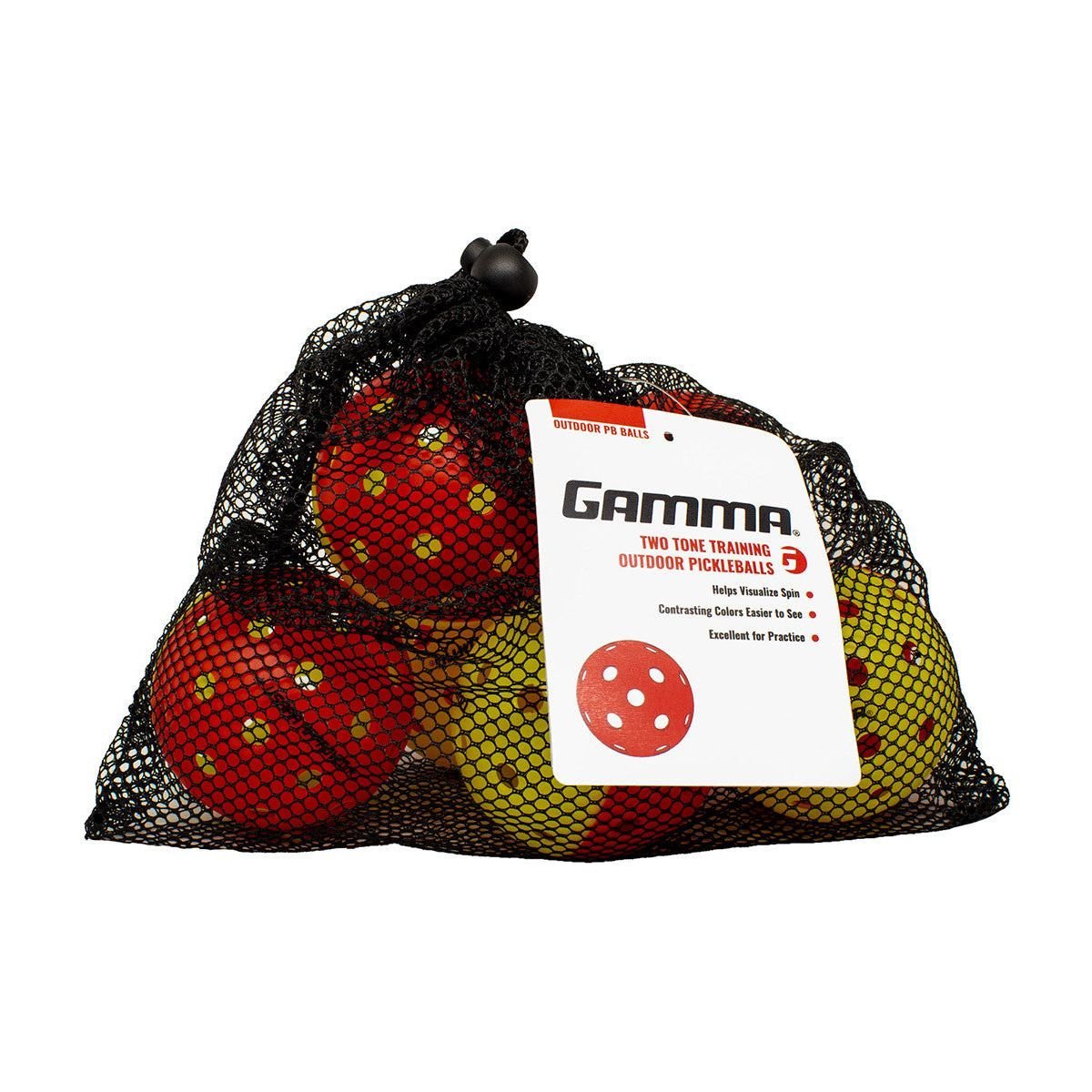 TWO-TONE OUTDOOR TRAINING PICKLEBALLS - Grip On Golf & Pickleball Zone