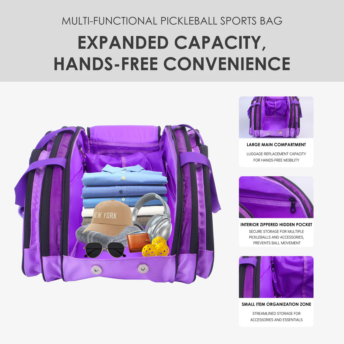 OUTDOOR SPORTS PICKLEBALL BACKPACK