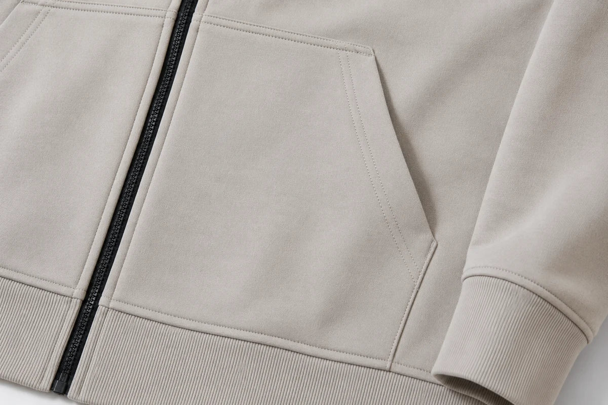 AFTER HOURS ZIP HOODIE FOR PICKLEBALL - ASH