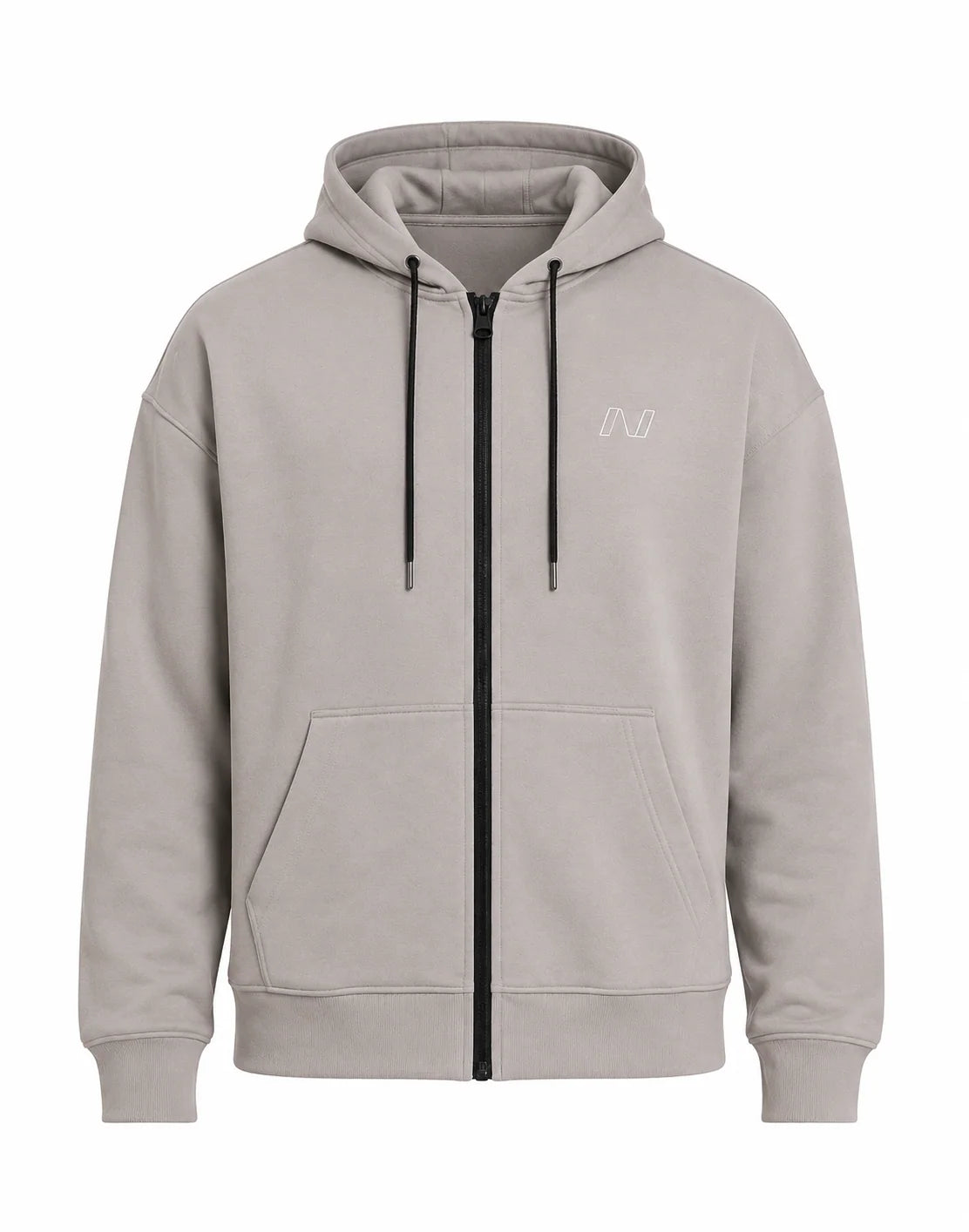 AFTER HOURS ZIP HOODIE FOR PICKLEBALL - ASH