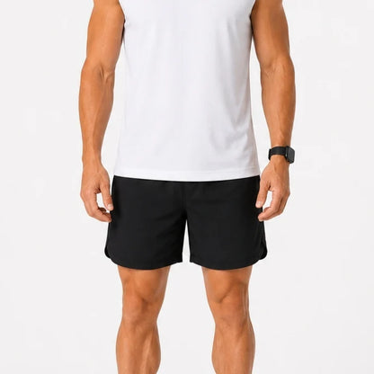 ERNE ACTIVEWEAR SHORTS FOR MEN - BLACK