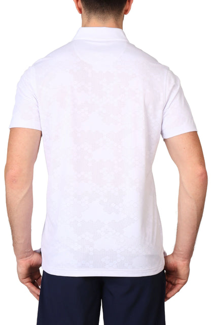 HONEYCOMB TEXTURED PERFORMANCE POLO