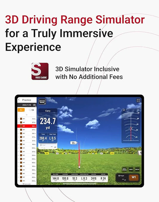 SC4 PRO SIMULATOR + LAUNCH MONITOR