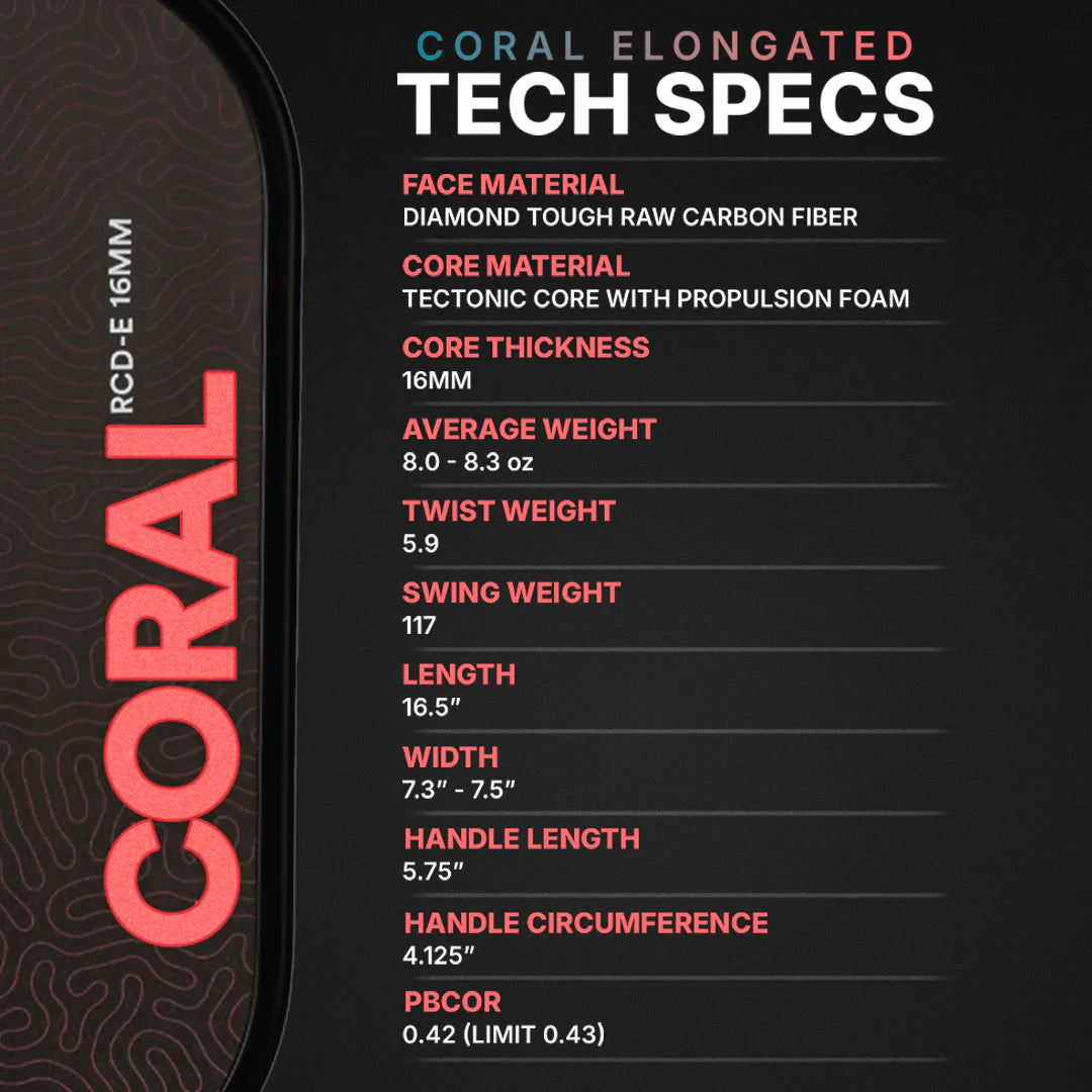 CORAL 16MM - ELONGATED