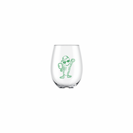 PICKLEBALL WINE GLASSES