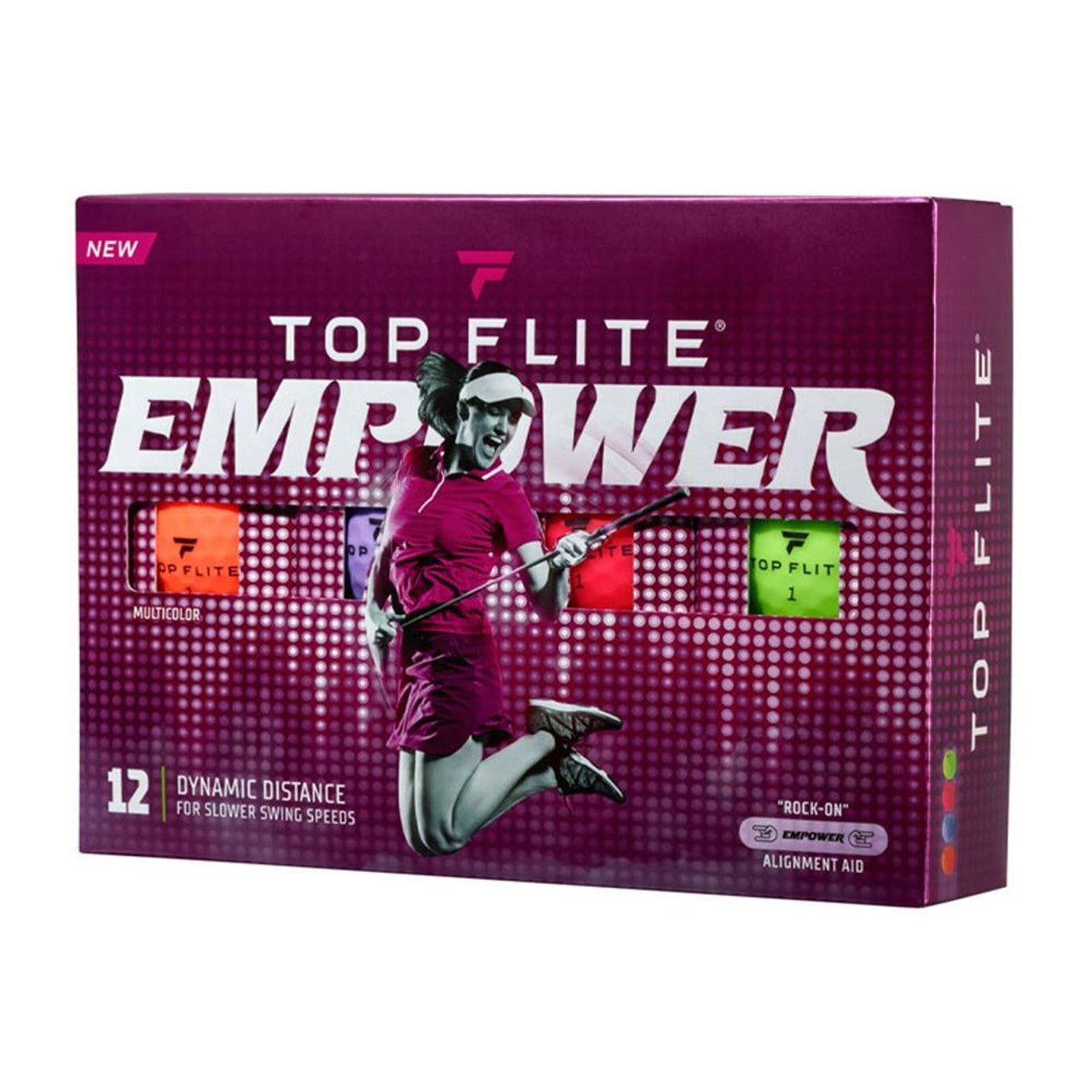 EMPOWER MATTE MULTI-COLOUR GOLF BALLS - Grip On Golf & Pickleball Zone