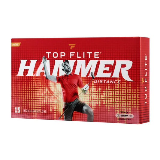 HAMMER DISTANCE GOLF BALLS - 15 PACK - Grip On Golf & Pickleball Zone