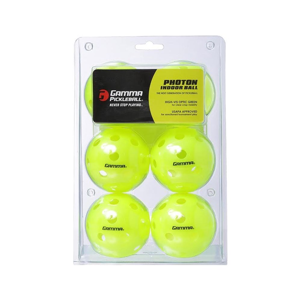 PHOTON INDOOR PICKLEBALL - 6 PACK - Grip On Golf & Pickleball Zone