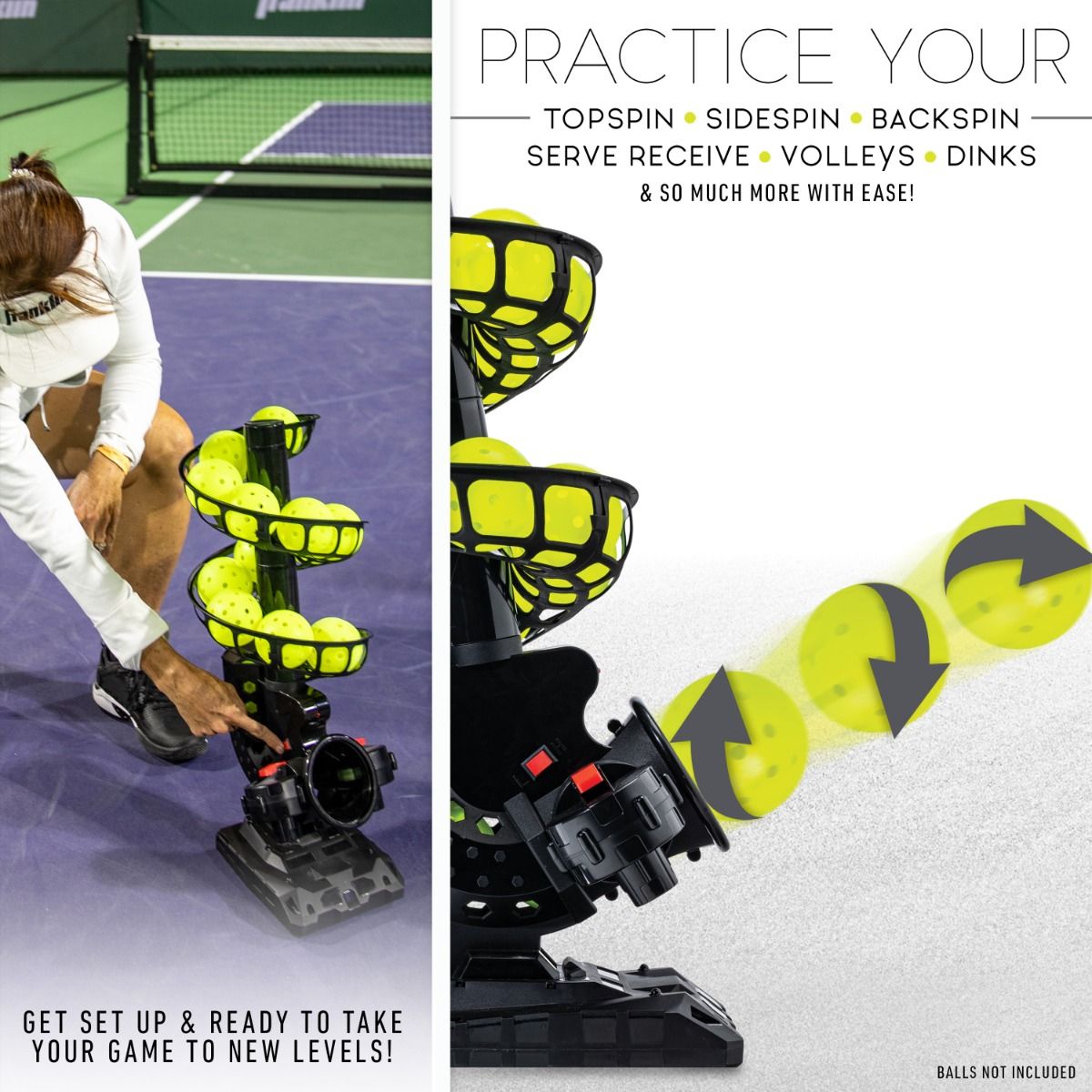 PROSHOT PICKLEBALLER Grip On Golf & Pickleball Zone