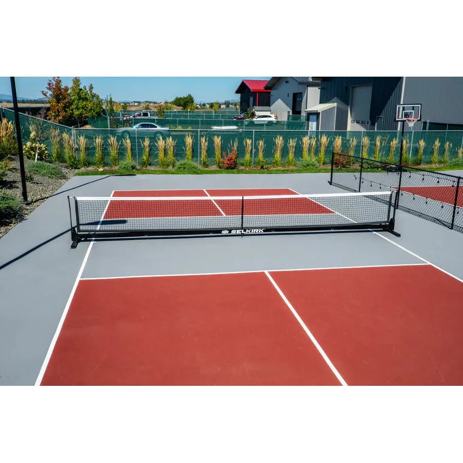 SEMI-PERMANENT PRO PICKLEBALL NET - Grip On Golf & Pickleball Zone