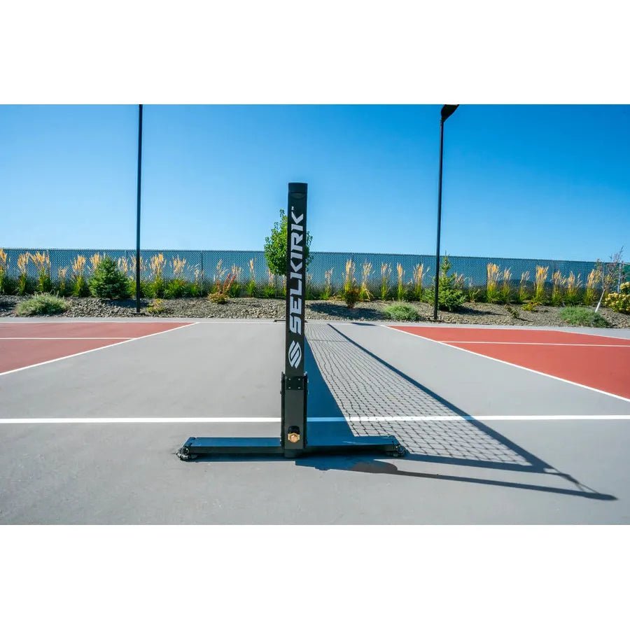 SEMI-PERMANENT PRO PICKLEBALL NET - Grip On Golf & Pickleball Zone