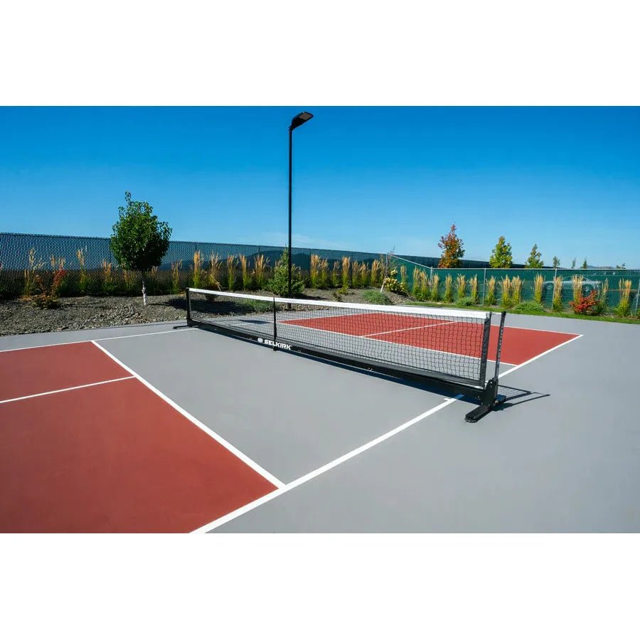 SEMI-PERMANENT PRO PICKLEBALL NET - Grip On Golf & Pickleball Zone