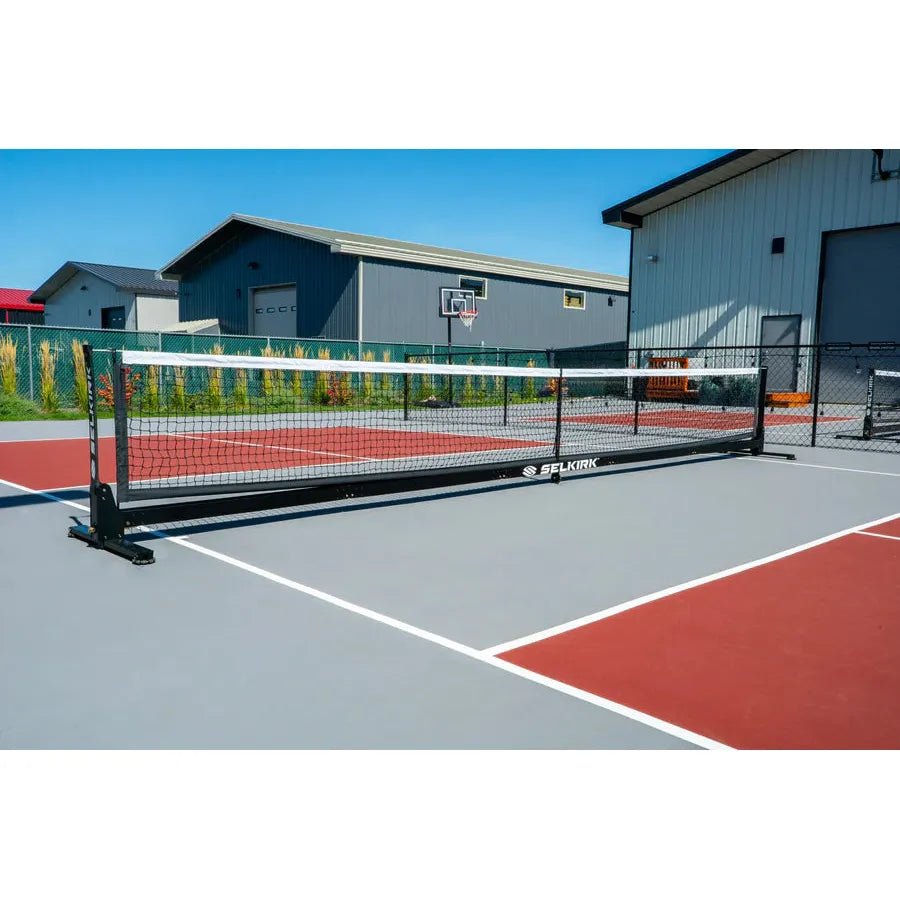 SEMI-PERMANENT PRO PICKLEBALL NET - Grip On Golf & Pickleball Zone