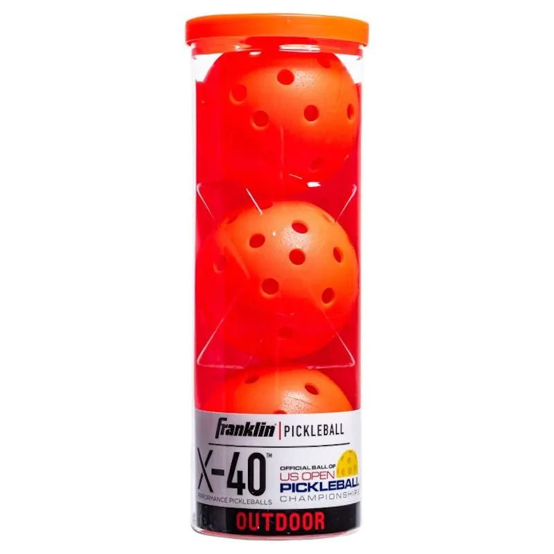 X-40 OUTDOOR PICKLEBALLS - 3 PACK - Grip On Golf & Pickleball Zone